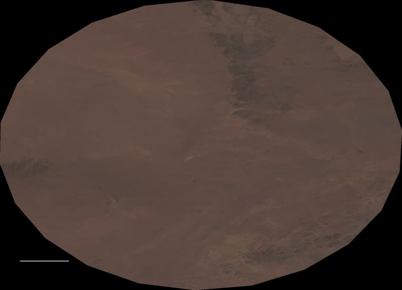 Enhanced Sentinel-2 timelapse with scale bar, 2019 to 2024