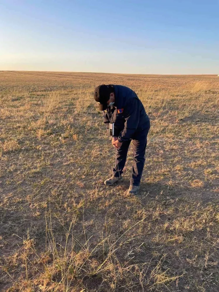 Hydrological survey in an area severely affected by desertification