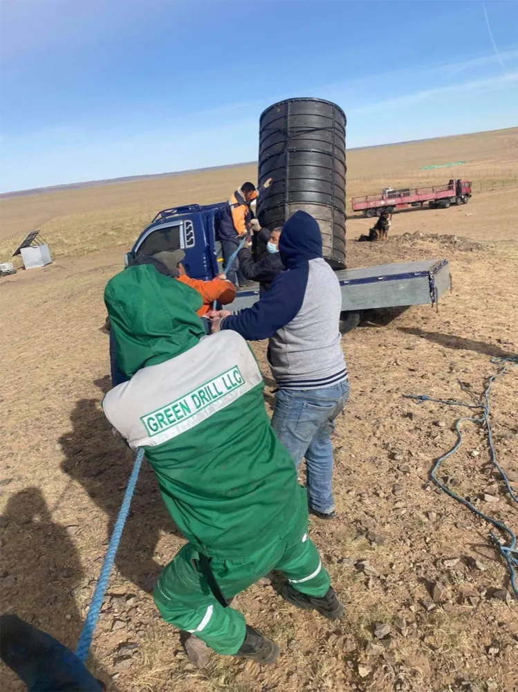 Preparing Irrigation Tanks